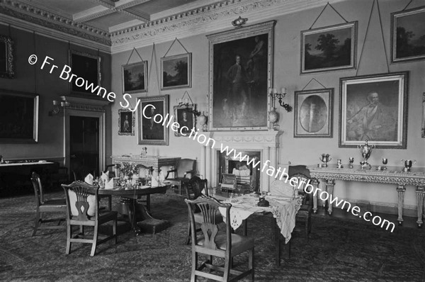 CASTLETOWN HOUSE  DINING ROOM